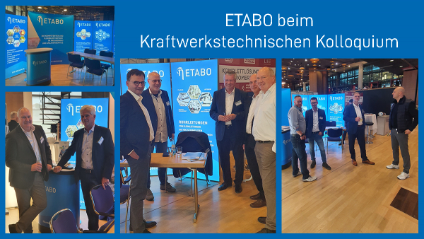 ETABO wieder mit vielen positiven Eindrücken zurück vom Kraftwerkstechnischen Kolloquium in Dresden